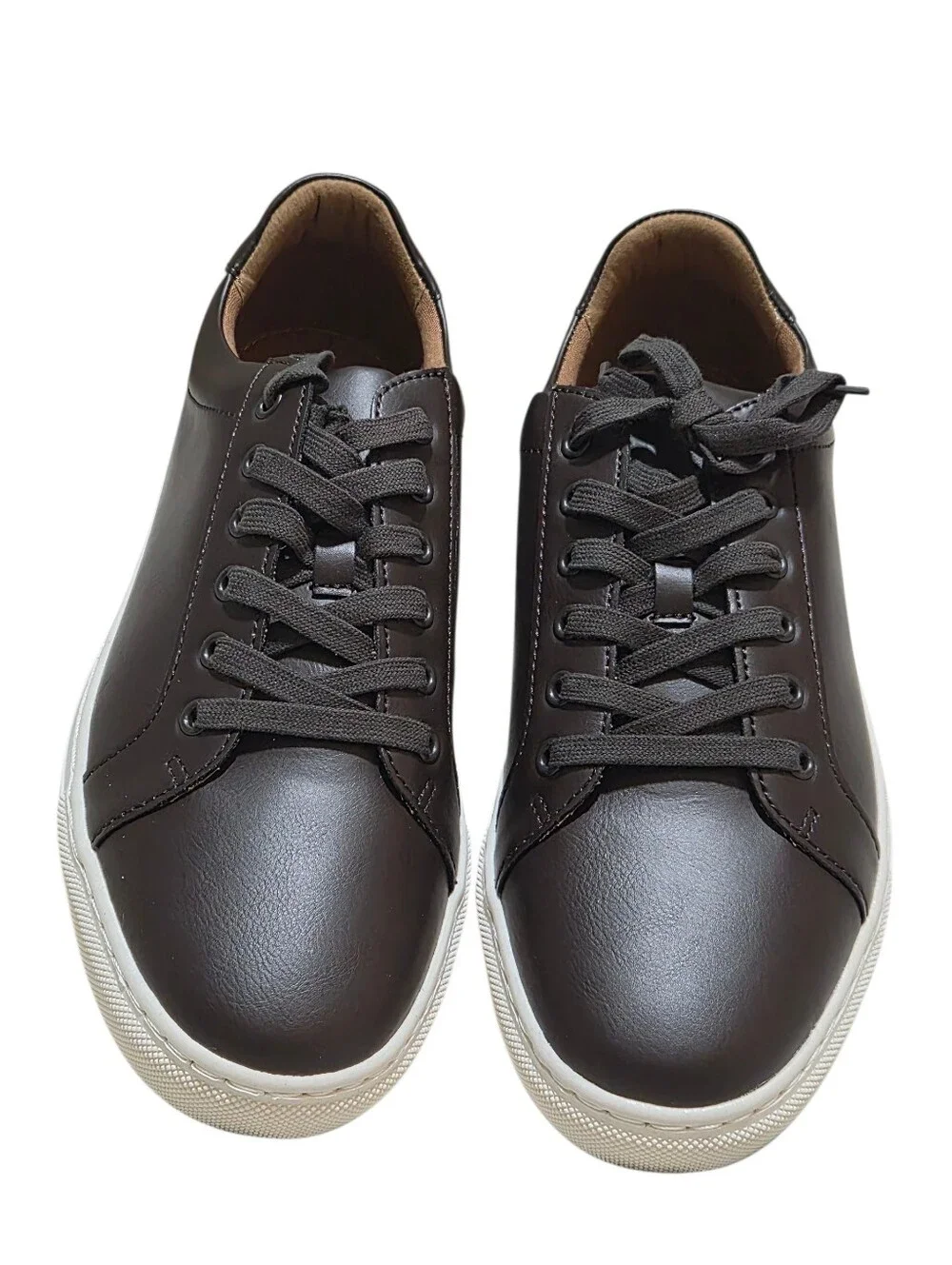 Banana Republic Men’s Low Top Nick Sneakers Dark Brown Size 10.5 New $90
